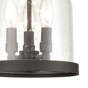 Renford 8'' Wide 3-Light Outdoor Pendant - Architectural Bronze 3