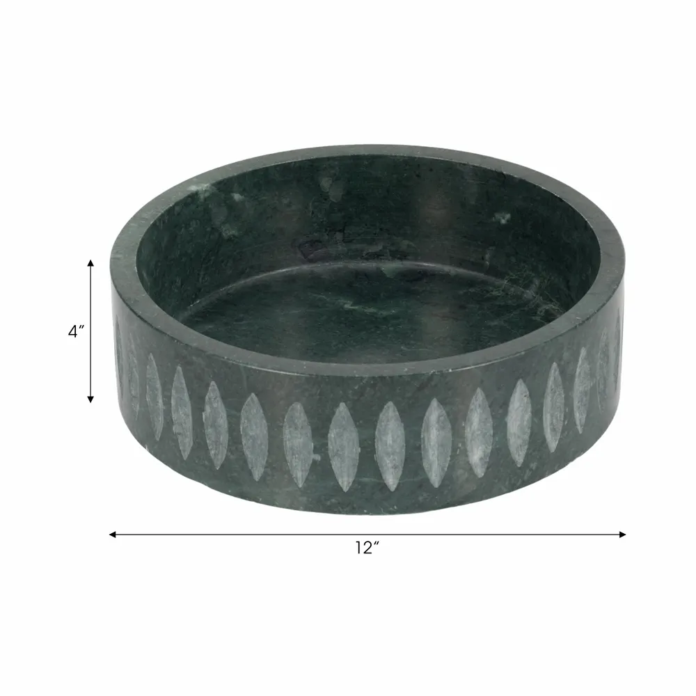 BARNETVALE GREEN BOWL 4 (IN)