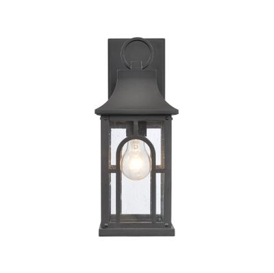 Triumph 14.5″ High 1-Light Outdoor Sconce - Textured Black