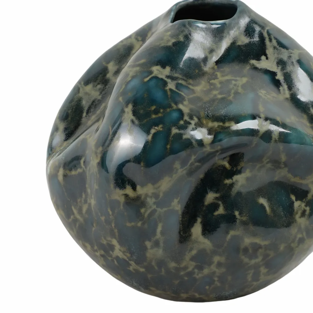 BRAMHAM BLACK VASE 7 (IN)