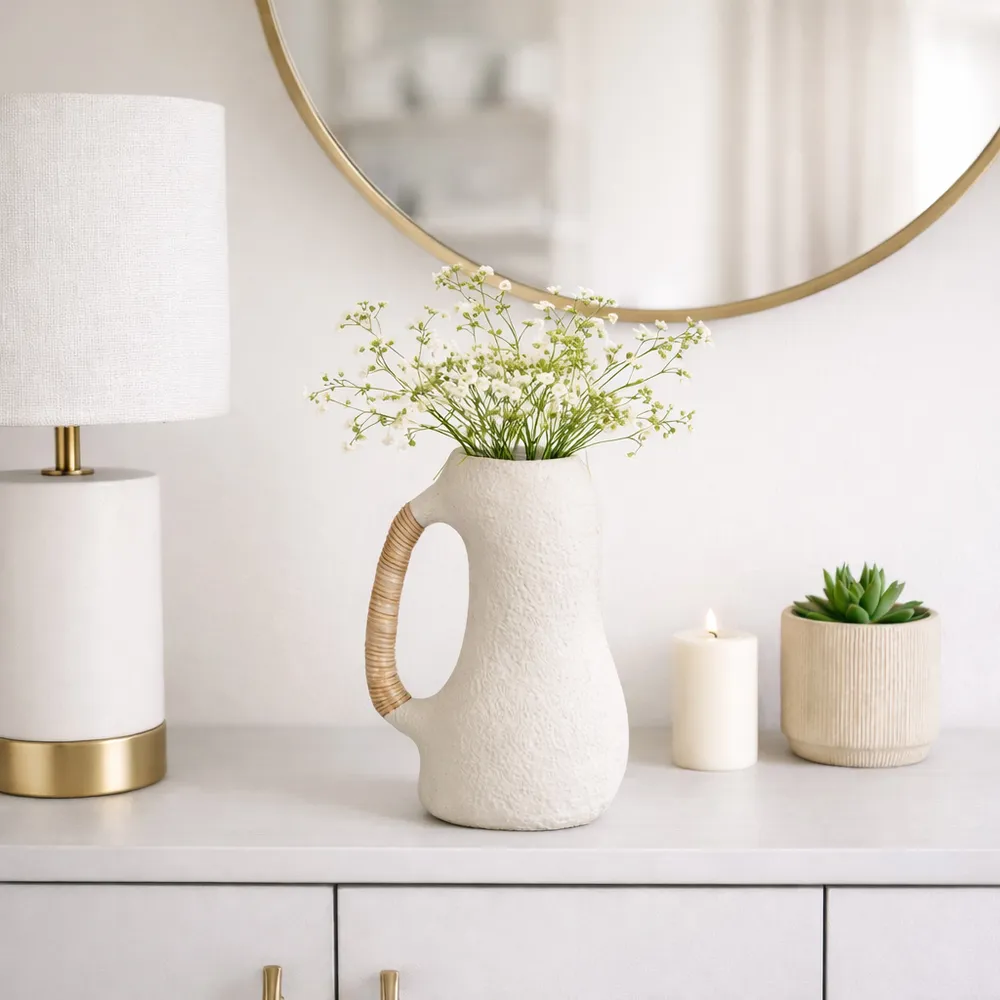 WALTWIND IVORY VASE 13 (IN)