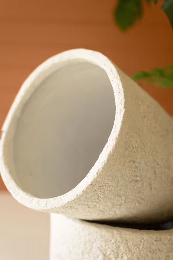 Set of 3 Stone Composite Planters