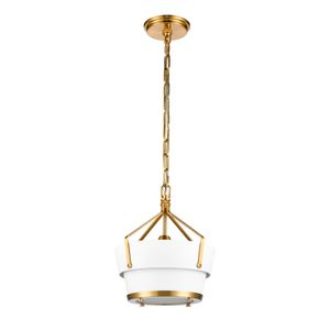 Marin 10.5'' Wide 1-Light Mini Pendant - Satin Brass 2