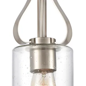 Market Square 5'' Wide 1-Light Mini Pendant - Brushed Nickel 3