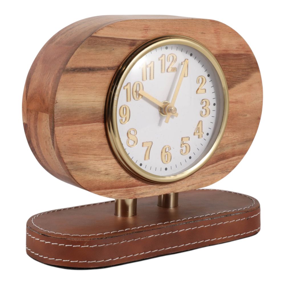 EMMETWELL BROWN CLOCK 7 (IN)