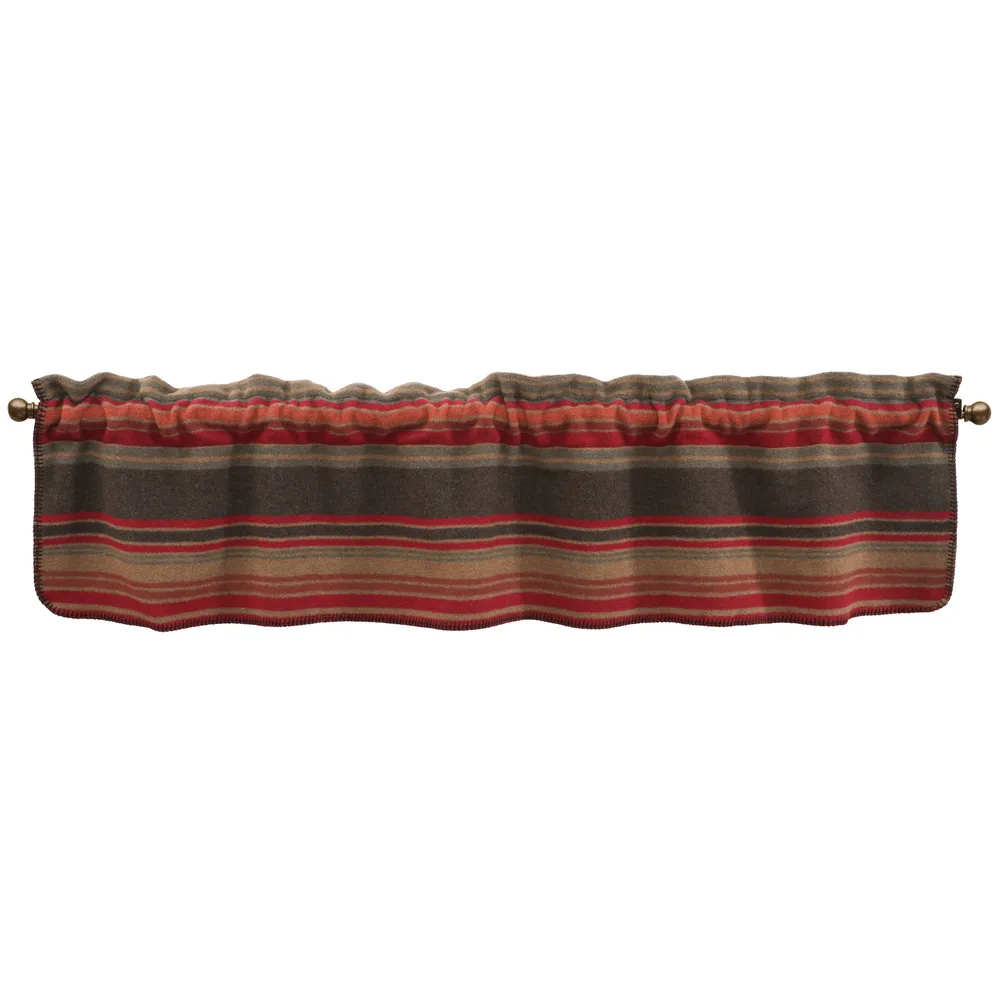 Hudson Garnet Valance - 60x15