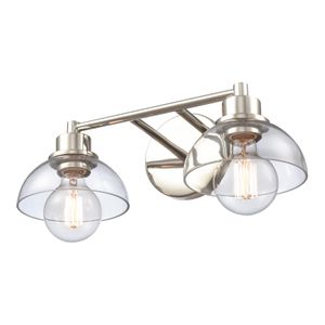 Julian 16'' Wide 2-Light Vanity Light - Polished Nickel 5