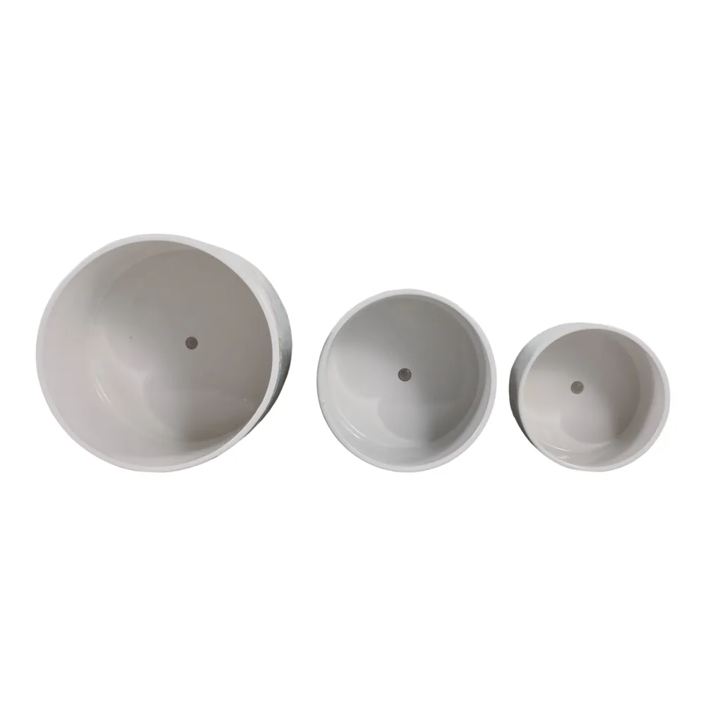 CALTONCROSS SET OF 3 BLUE PLANTER 11 (IN)