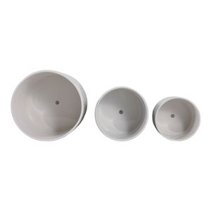 CALTONCROSS SET OF 3 BLUE PLANTER 11 (IN) 7