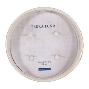 BLAINESTONE MAGNOLIA & LILY CANDLE 5 (IN) 8