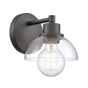 Julian 6'' Wide 1-Light Vanity Light - Matte Black 1