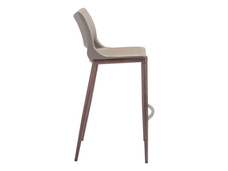 Ace Barstool Brown & Walnut 3