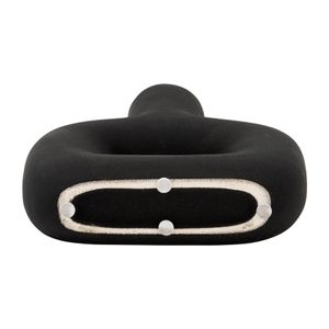 FELIXOAK BLACK VASE 8 (IN) 8