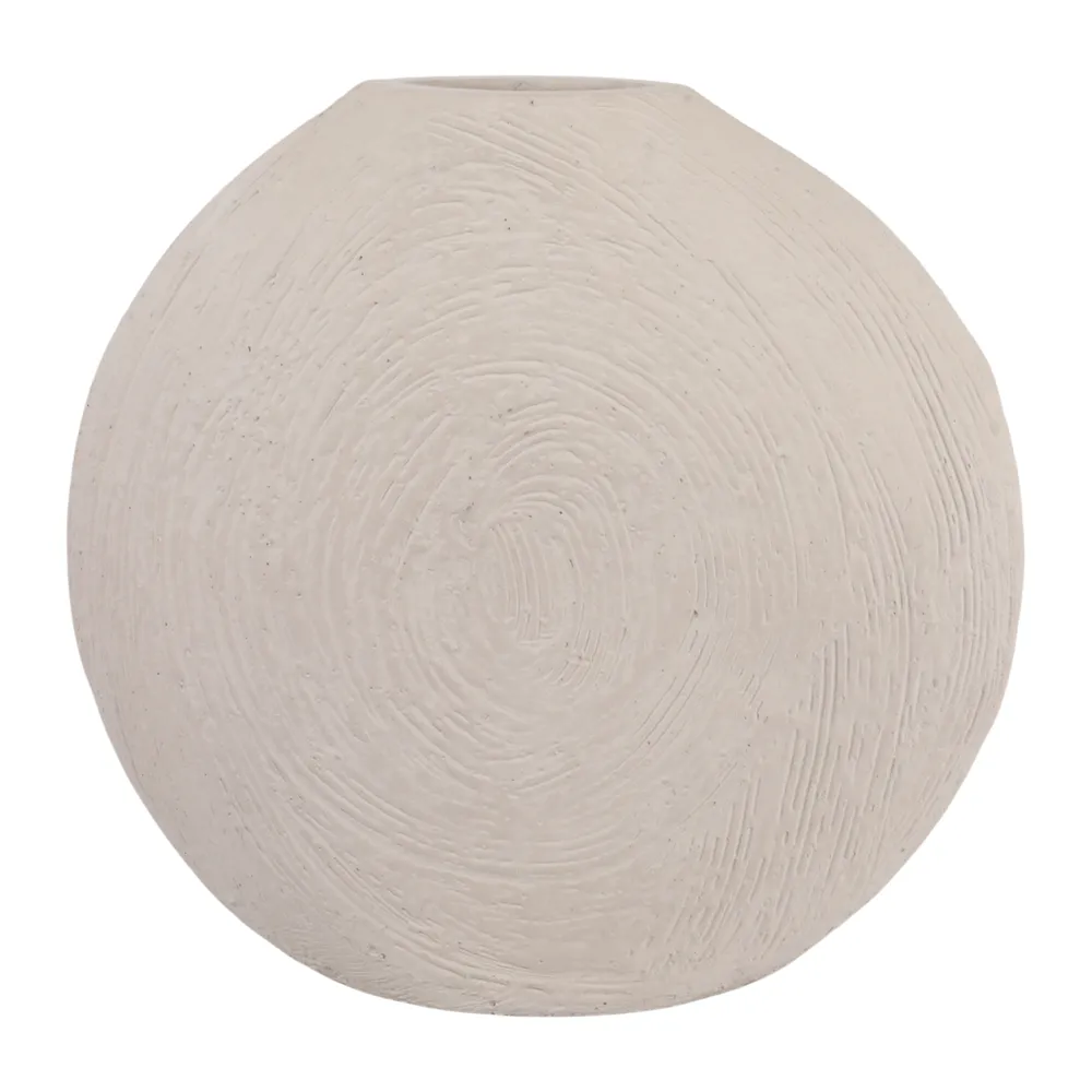 ERWINHOLM WHITE VASE 16 (IN)