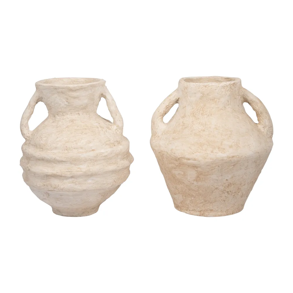 FERRIS WHITE VASE 15 (IN)