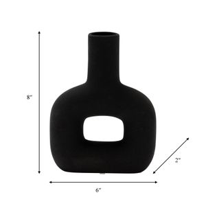 FELIXOAK BLACK VASE 8 (IN) 9