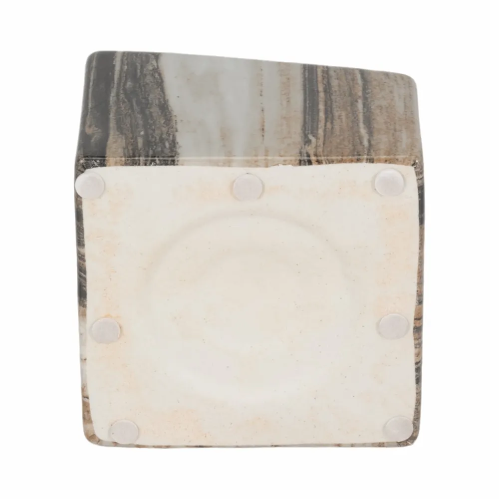 BOLTONSHAW GRAY VASE 5 (IN)