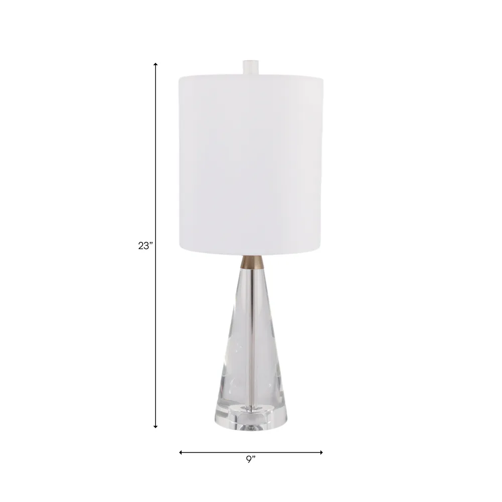 CALVINTON CLEAR LAMP 23 (IN)