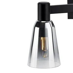 Audrey 10'' High 1-Light Swingarm Sconce - Matte Black 4