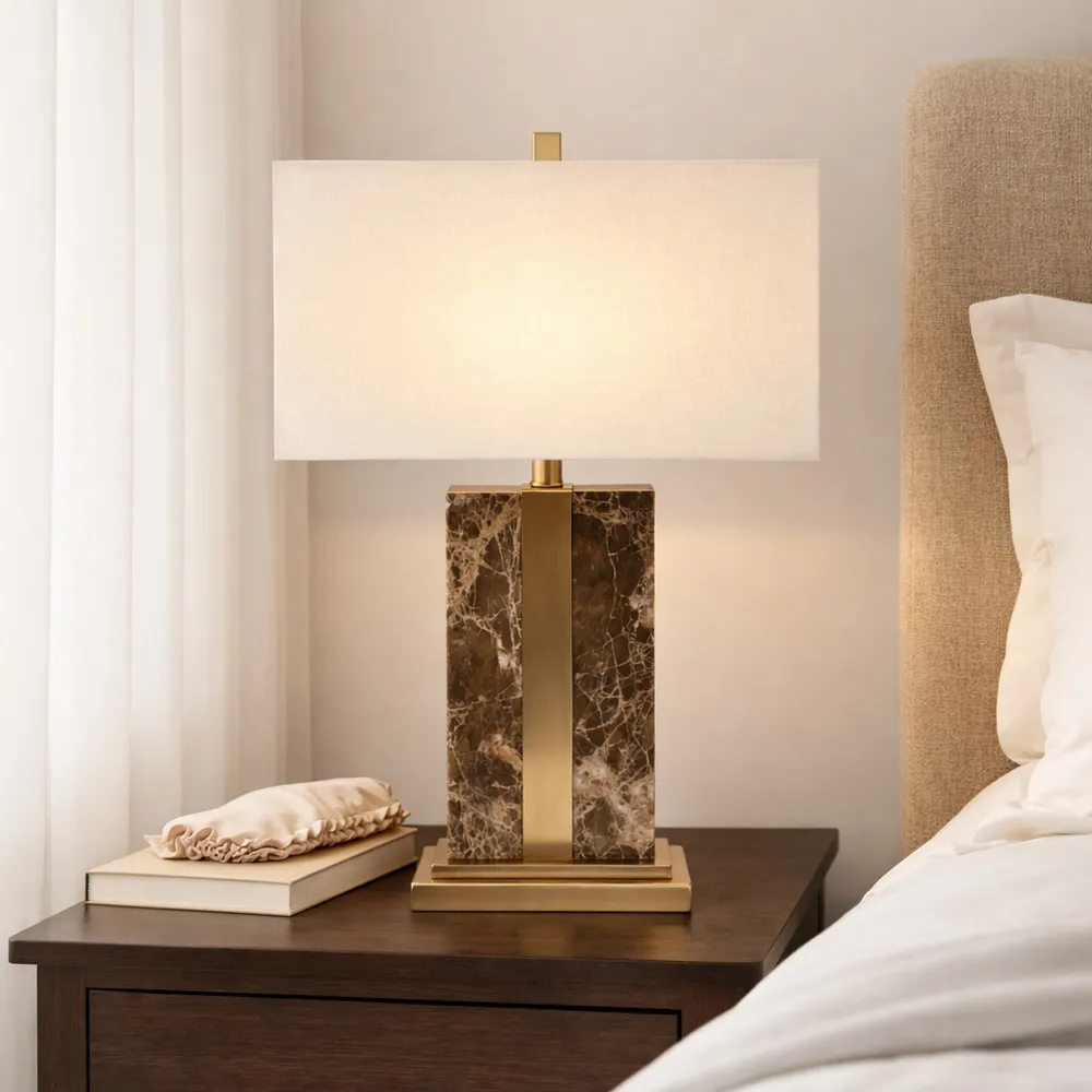 GARNERSIDE BROWN LAMP 26 (IN)