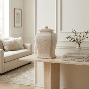 VALEBURN BEIGE JAR 16 (IN) 2