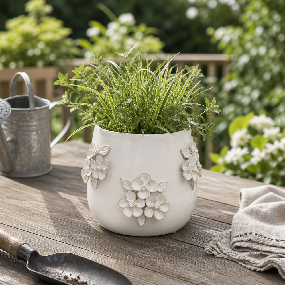 TRENTONVALE IVORY PLANTER 6 (IN)