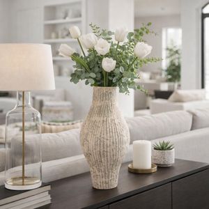 DANFORTHPARK GRAY VASE 20 (IN) 12