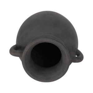 CARLINROSE BLACK VASE 10 (IN) 7