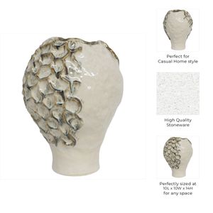 TRUEOAK IVORY VASE 14 (IN) 8