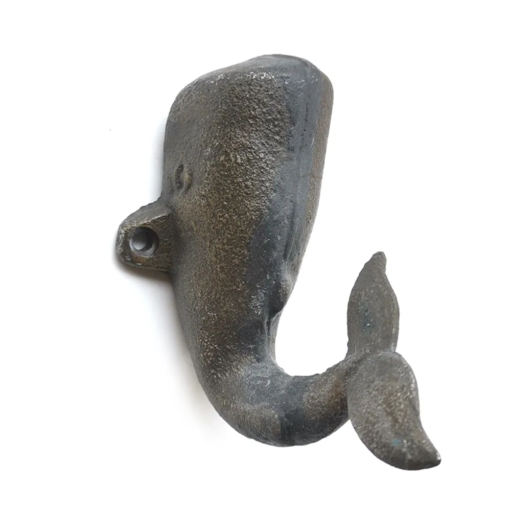 4" WHALE HOOK RAW IRON FINISH
