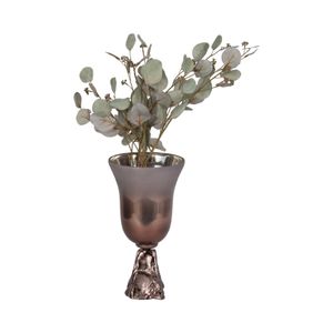 EVANDERCLIFF BRONZE GLASS VASE 15 (IN) 3