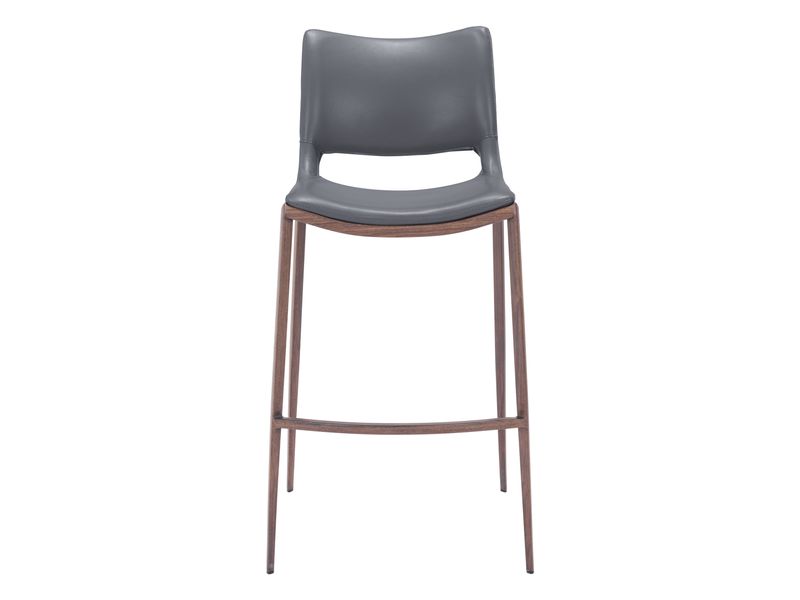 Ace Barstool Dark Gray & Walnut 4