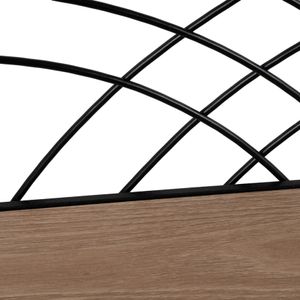 KIRAVIEW SET OF 3 BROWN WALL SHELF 8 (IN) 7
