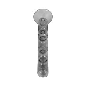 HENDONVALE BLACK CANDLE HOLDER 14 (IN) 6