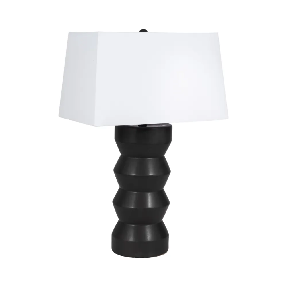 BENTONHOLM BLACK LAMP 28 (IN)