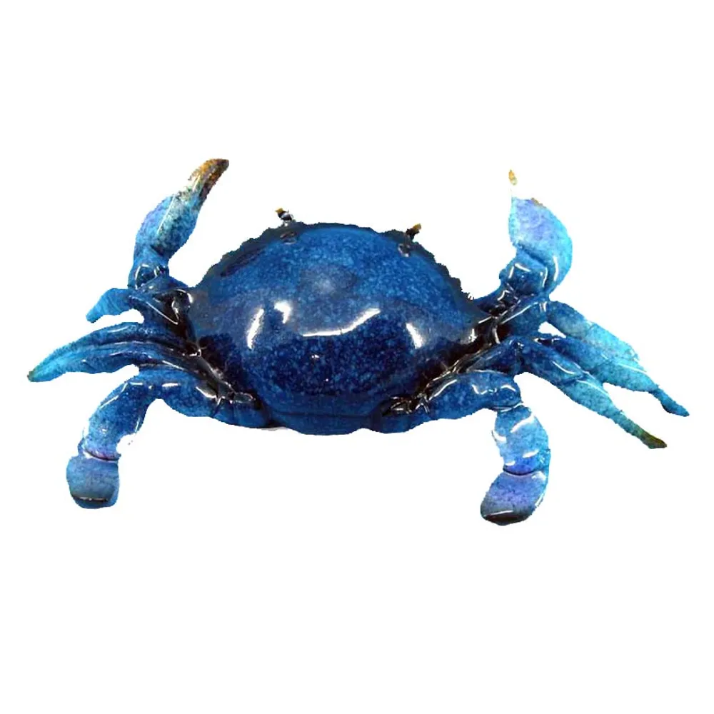 10" BLUE CRAB FIGURE