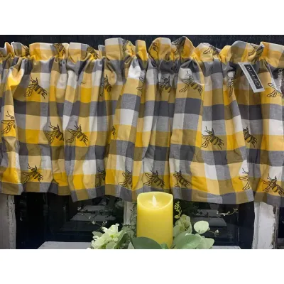 Honey Bee Valance 15x72in