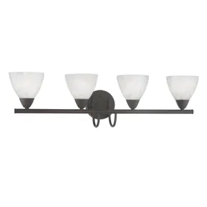 Tia 30.75'' Wide 4-Light Vanity Light - Painted Bronze 1