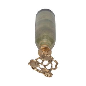 BECKETTWELL GOLD GLASS VASE 41 (IN) 7