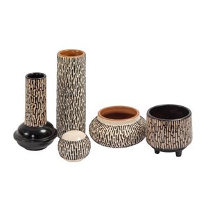 Ofelia Vase - Medium Black 4
