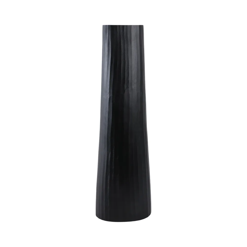 NATECROSS BLACK VASE 36 (IN)