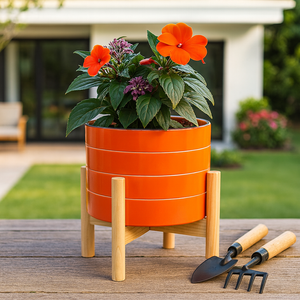 PEYTONFORD ORANGE PLANTER 6 (IN) 2