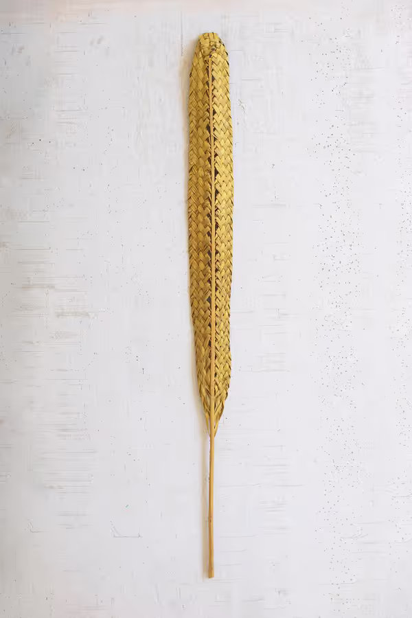 Goldenrod Woven Kejur Leaf