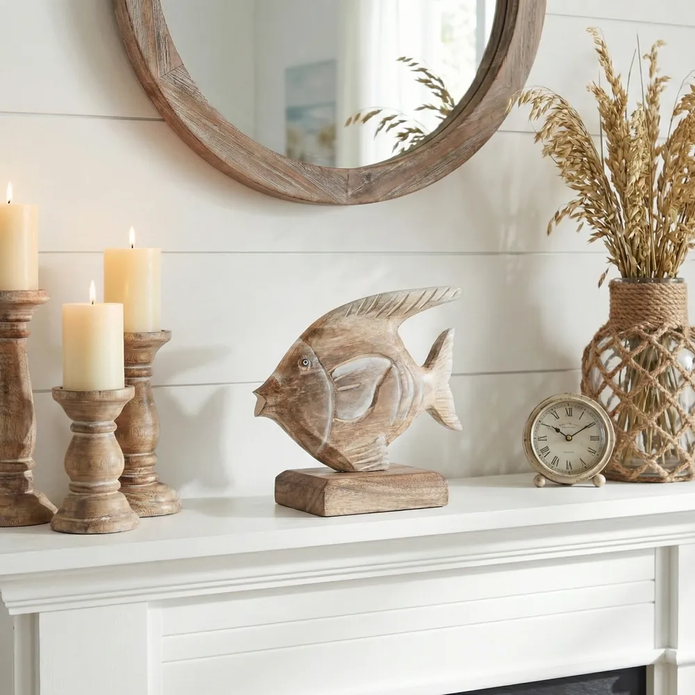 CLOVEROAK BROWN DECOR 7 (IN)
