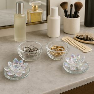 BAIRDCROSS SET OF 2 CLEAR BOXES 4 (IN) 11