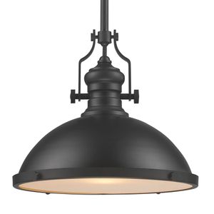 Chadwick 17'' Wide 1-Light Pendant - Matte Black 4