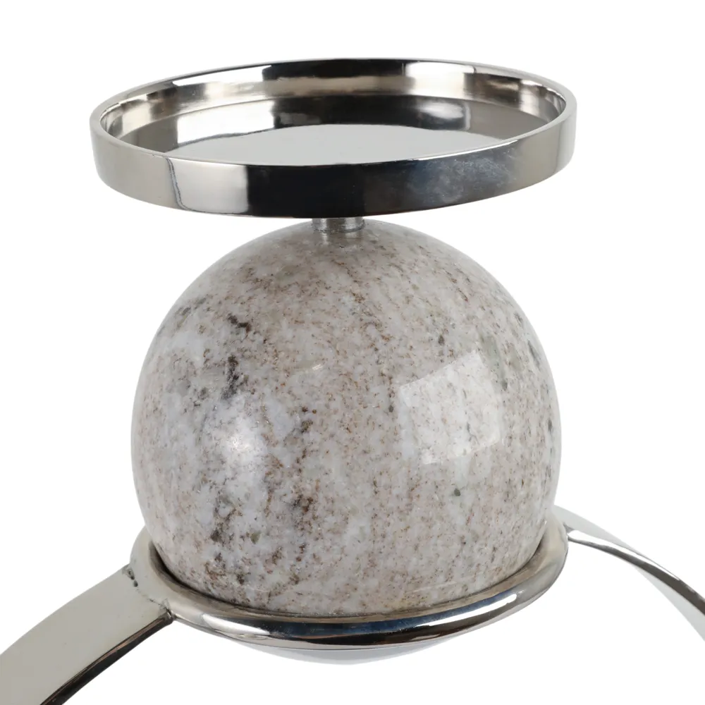 GRAYDONDALE SILVER CANDLE HOLDER 26 (IN)