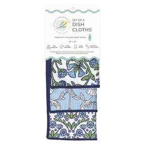 Blaire Blue Eco Dish Cloth (Set of 3) 4