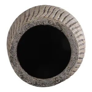 BRAMFORD BLACK VASE 39 (IN) 9
