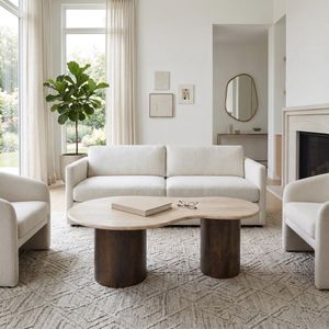 FLINTWICK BROWN COFFEE TABLE 16 (IN) 2